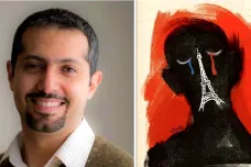 Íránský karikaturista byl zatčen v den, kdy podpořil Paříž