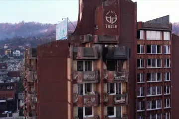 Požár v domově pro seniory v Bosně má jedenáct obětí