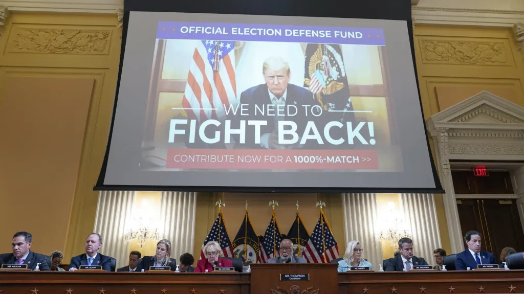 Vyšetřování nepokojů v americkém Kapitolu z roku 2021