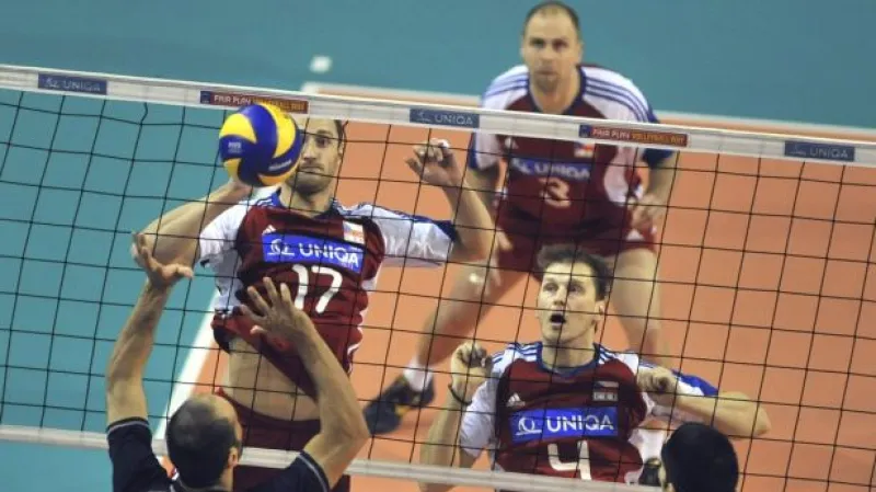 Sestřih utkání volejbalistů Česká republika - Kypr