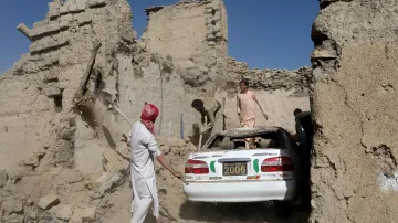 Následky zemětřesení z 22. června 2022 v afghánské obci Wor Kali