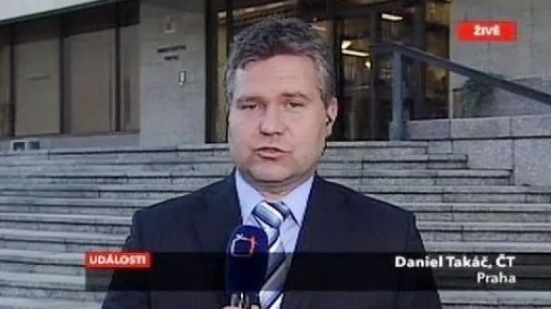 Živý vstup Daniela Takáče