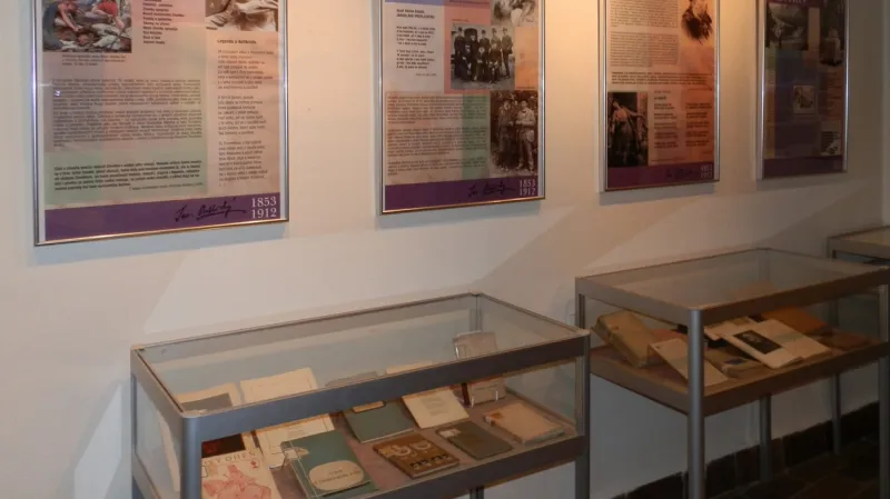 Výstava o Jaroslavu Vrchlickém v muzeu v Lounech