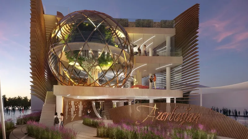 Expo 2015: pavilon Ázerbájdžánu