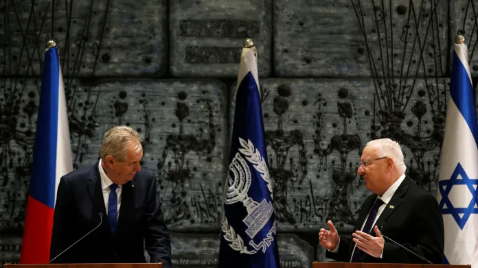 Zpravodaj ČT David Borek k návštěvě prezidenta Zemana v Izraeli