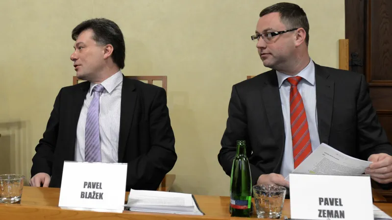 Pavel Blažek a Pavel Zeman