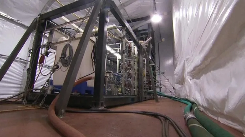 Americká plovoucí laboratoř pro zpracování bojových látek