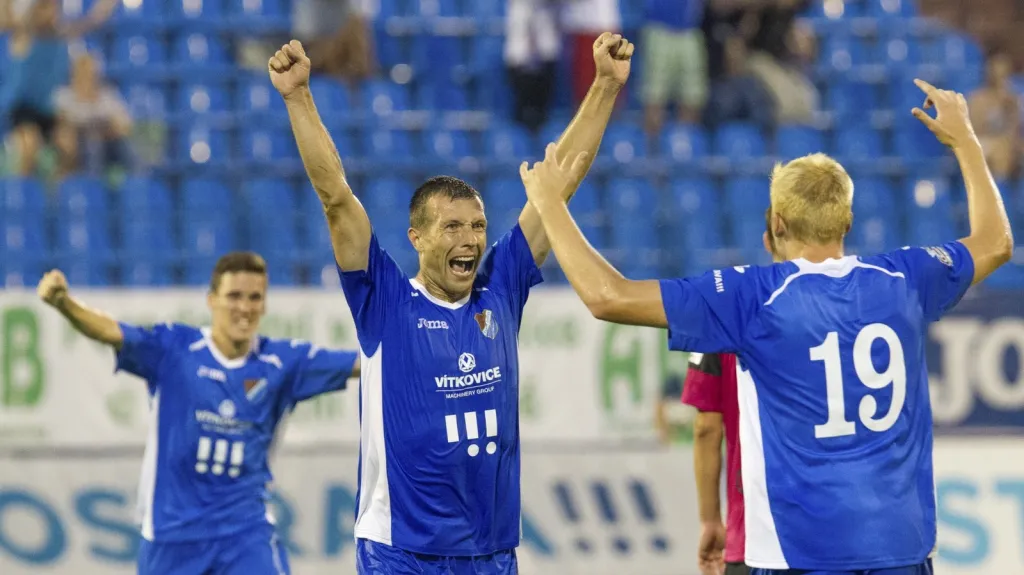 Hráči Baníku Ostrava