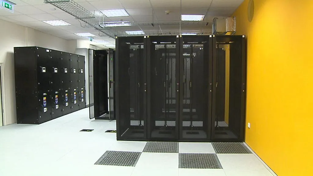 Datové centrum Tower nabízí 64 racků (skříní)