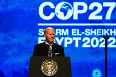 Biden se omluvil za odstoupení USA od klimatické dohody. Pochválil Egypt za postoj vůči Rusku