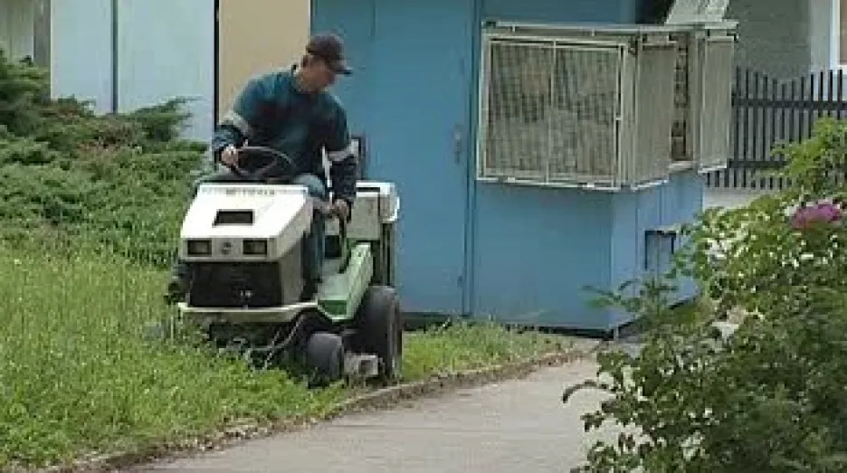 Údržba městské zeleně