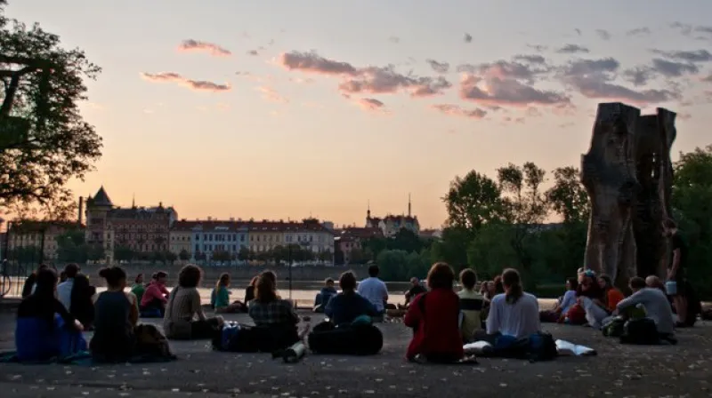 Čajomír Fest / svítání