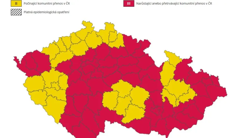 Semafor onemocnění covid-19