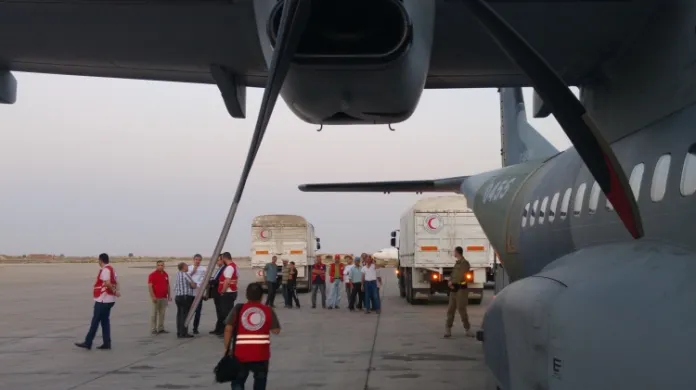 Česká humanitární pomoc Sýrii dorazila do Damašku