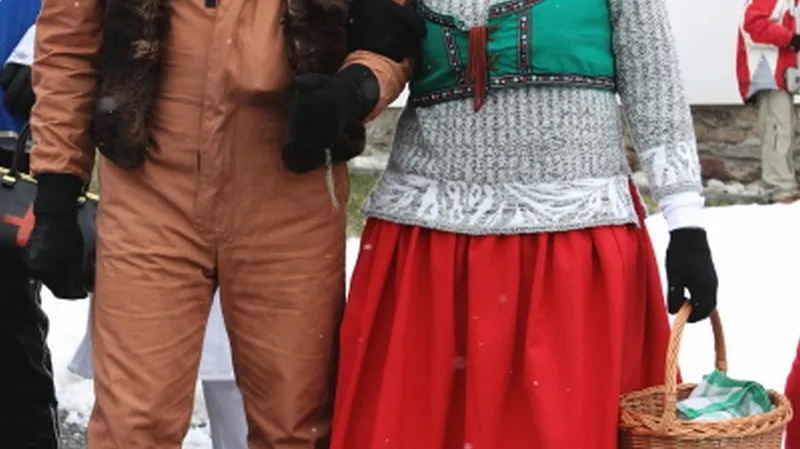 Masopustní průvod - Boubská u Vimperka