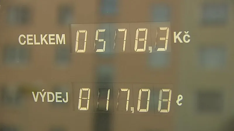 Na čerpací stanici