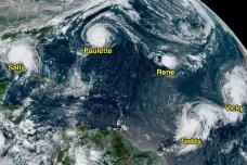 Sezona hurikánů v Atlantiku je letos mimořádně aktivní 