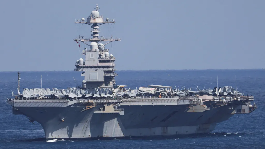 Americká letadlová loď USS Gerald R. Ford