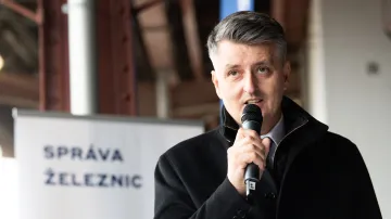 Generální ředitel Správy železnic Jiří Svoboda na snímku z února 2024