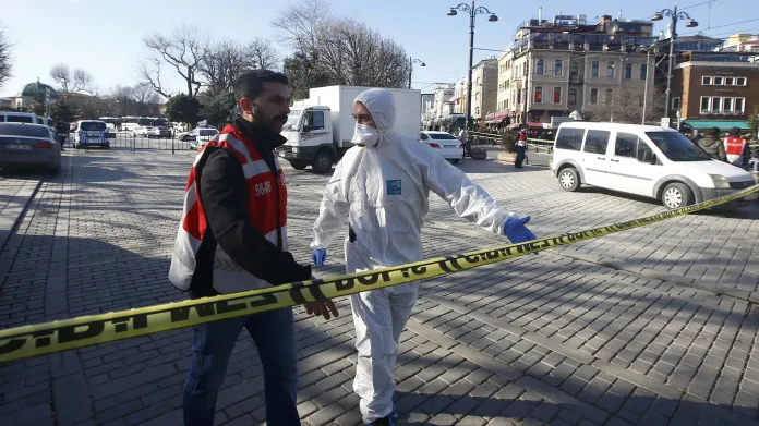 Události: Útok na zahraniční turisty v centru Istanbulu