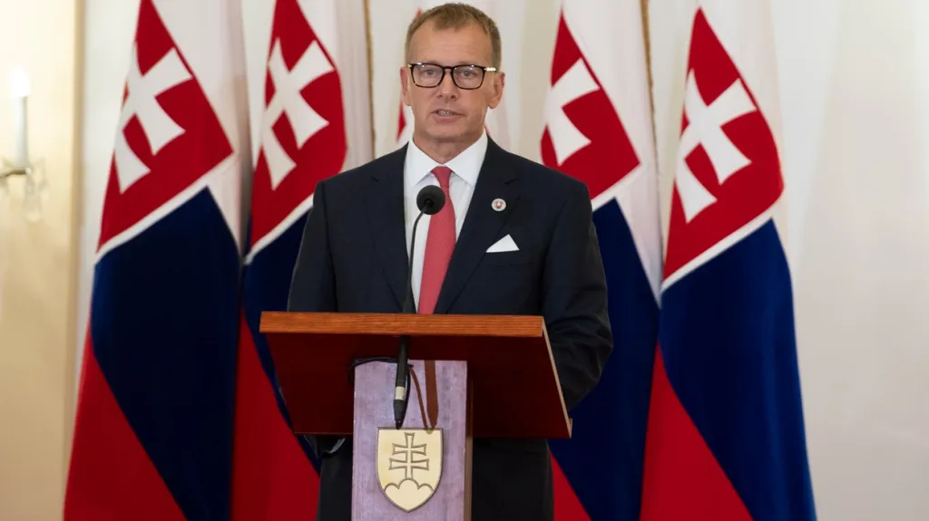 Předseda Národní rady Slovenské republiky Boris Kollár (Sme rodina)
