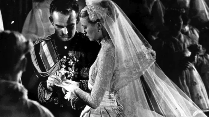 Svatba Grace Kellyové a knížete Rainiera