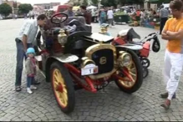 Autoveterány pomáhaly propagovat kraj Vysočina