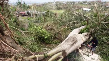 Následky tajfunu Megi na Filipínách
