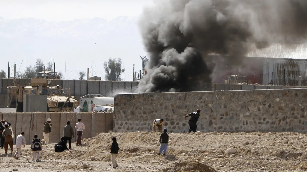 Protiamerické demonstrace v Afghánistánu