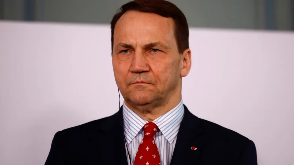 Polský ministr zahraničí Radoslaw Sikorski