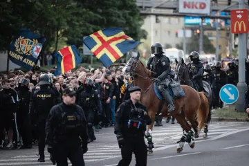 Bezpečnost na fotbale řeší pořadatel, policie slouží jako pojistka