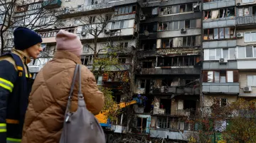 Následky ruského útoku na Kyjev, 26. 10. 2025