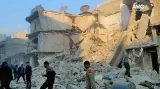 Důsledky náletu vládních sil na Aleppo