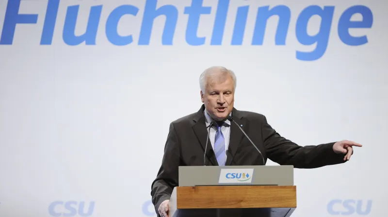 Bavorský ministerský předseda Horst Seehofer