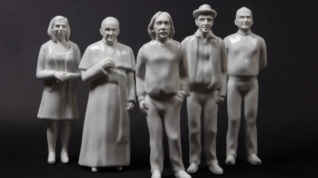Porcelánové figurky od Kristíny Kollárovicsové