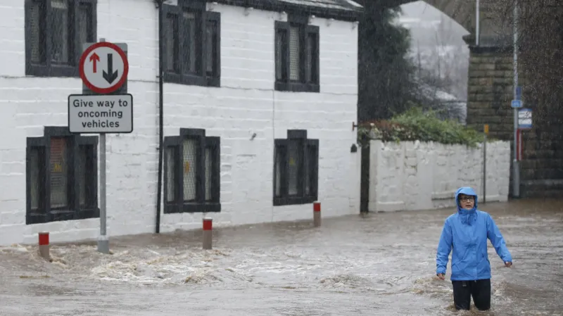 Povodně v Británii