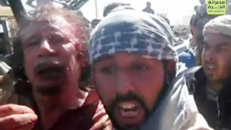 Dopadení Muammara Kaddáfího