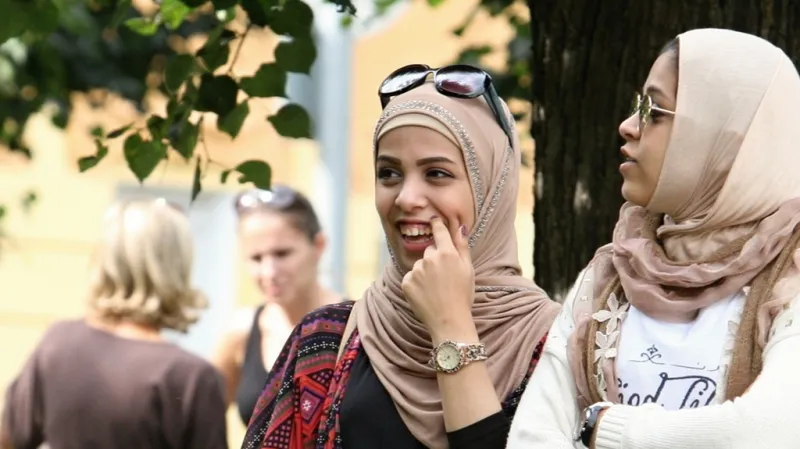 Nošení muslimských šátků