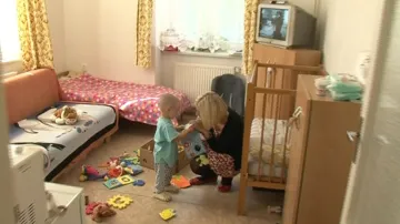 V azylovém domě je celkem šest bytů