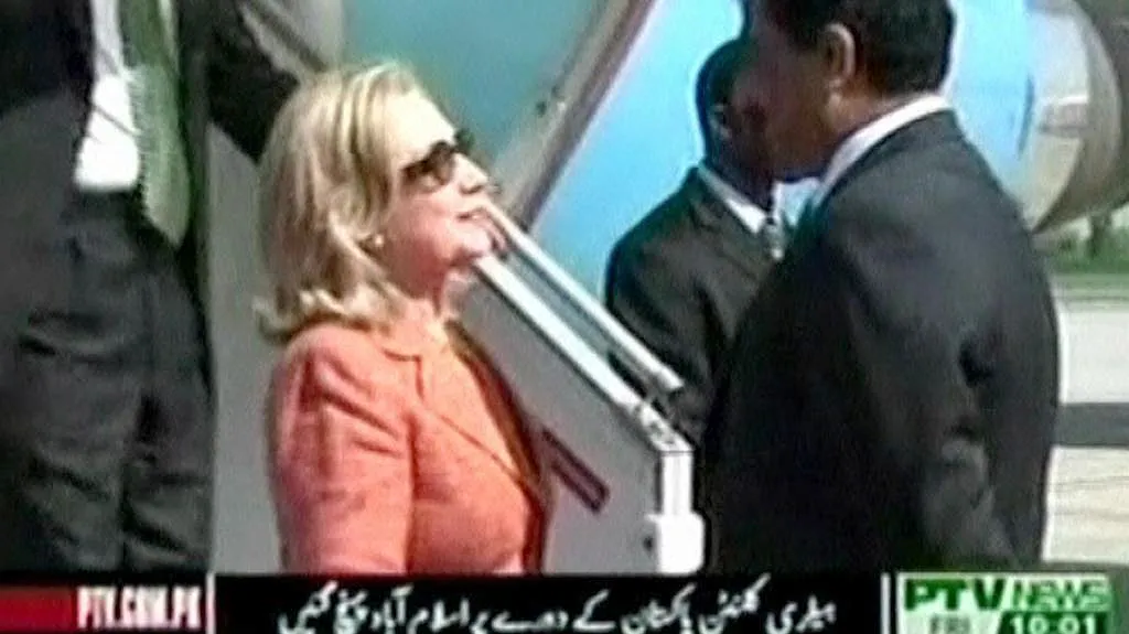 Hillary Clintonová v Pákistánu