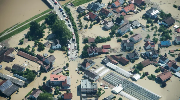 Zaplavený Deggendorf