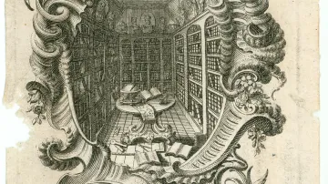 Německé exlibris z poloviny 18. století