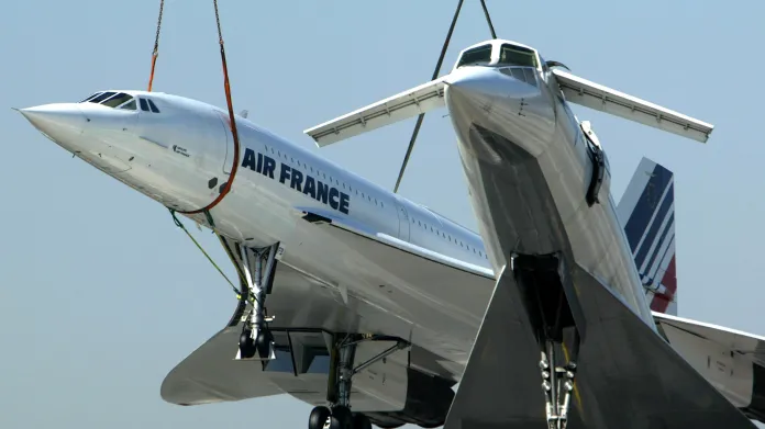 Concorde a Tu-144 jsou k vidění pospolu v technickém muzeu v Sinsheimu – hned u dálnice z Prahy