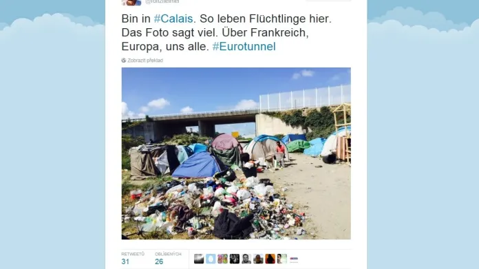 Stany uprchlíků v Calais