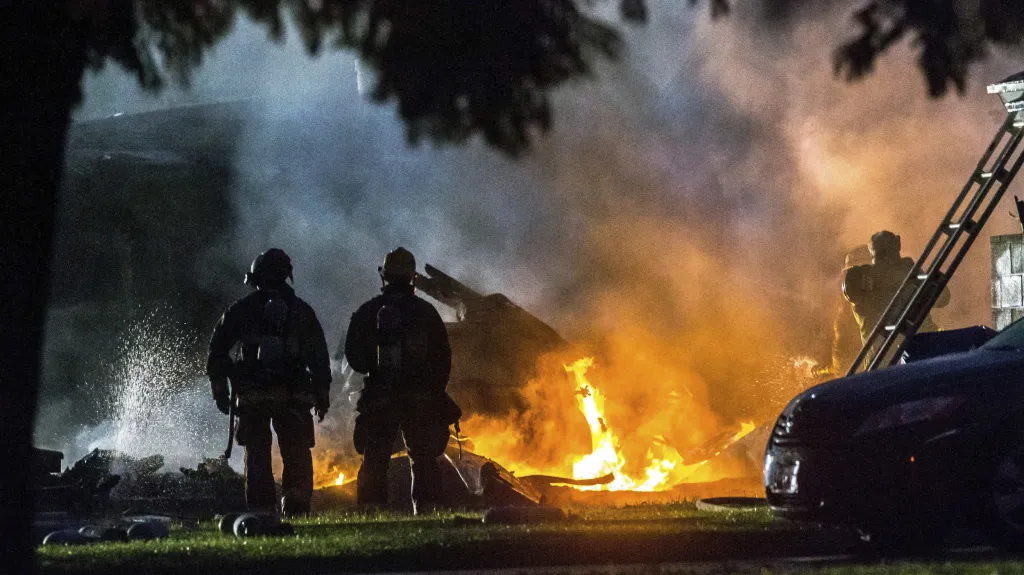 Letecká nehoda v Riverside