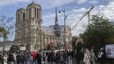 Notre-Dame čeká znovuotevření, snímek ze 7. prosince 2024