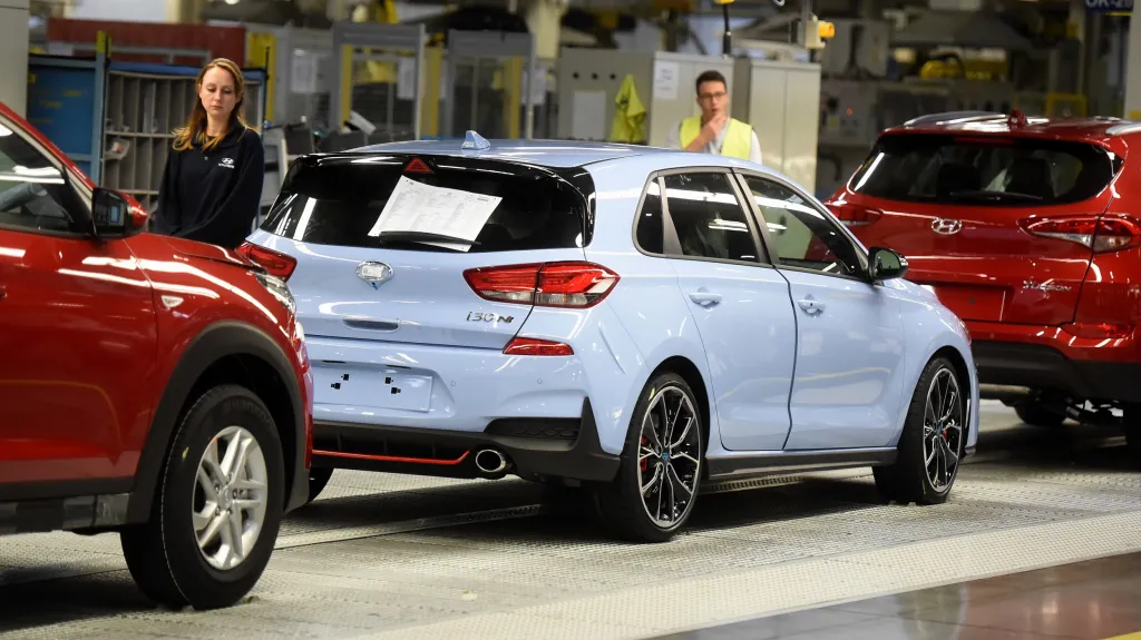 Automobilka Hyundai v Nošovicích