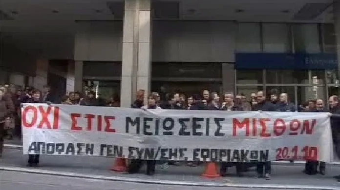 Řekové stávkují