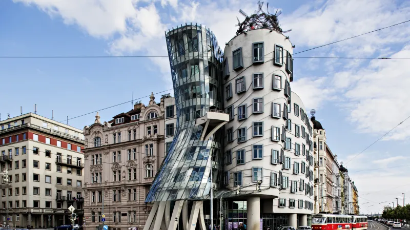 Tančící dům v Praze