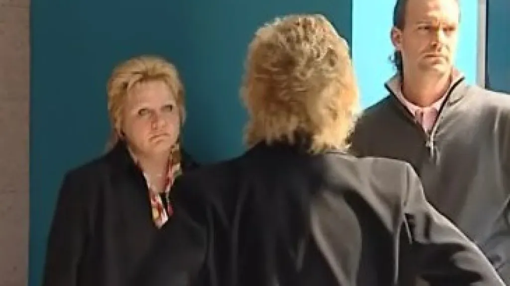 Obžalovaná koncipientka Lydie Lamáčková